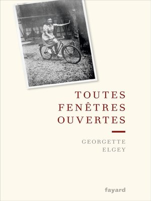 cover image of Toutes fenêtres ouvertes